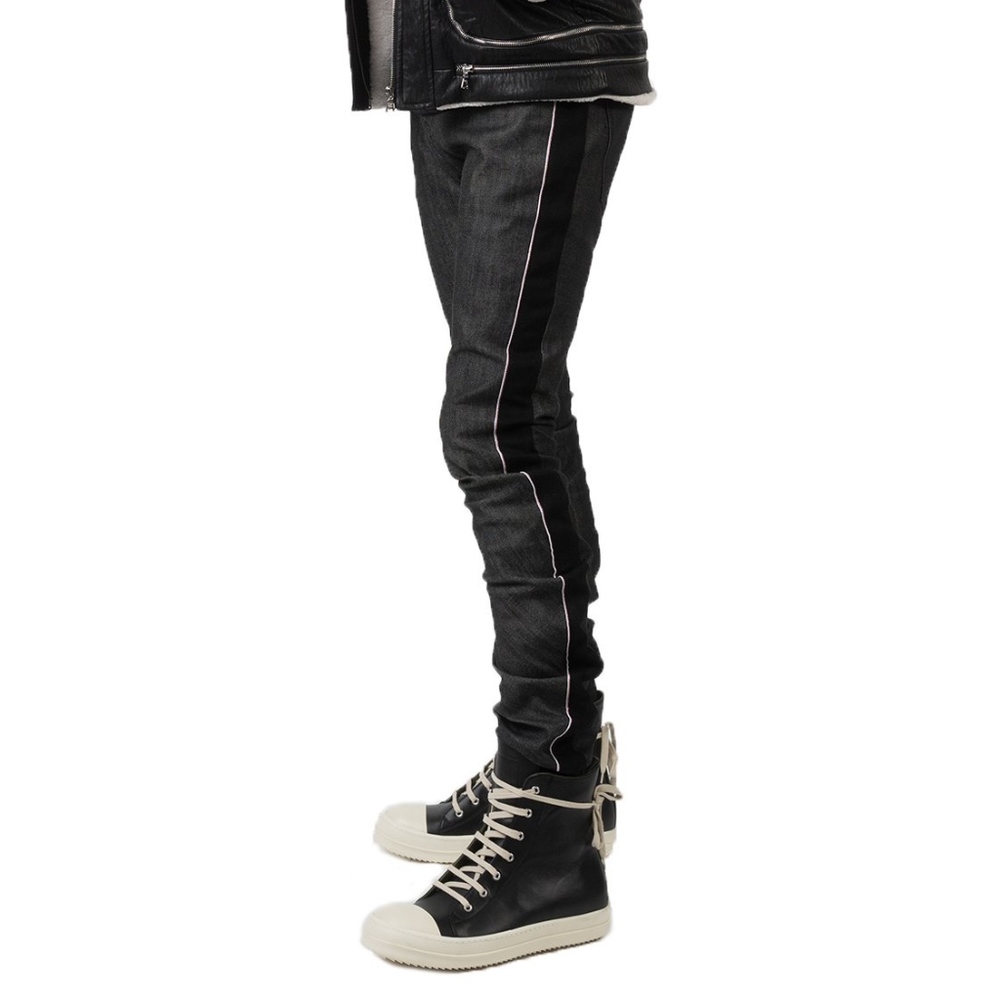 JAMESON- AKINGS Japanese Raw denim Tuxedo Piping